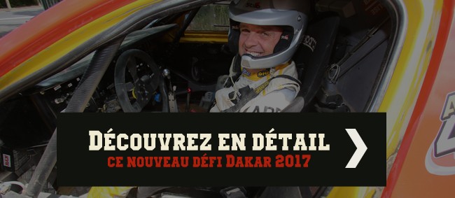 Découvrez en détail ce nouveau défi Dakar 2017